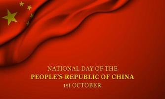 National Day of the People's Republic of China. vector