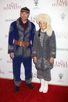 LOS ANGELES, OCT 18 - Nurgaiv Rys, Aisholpan Nurgaiv at the The Eagle Huntress Premiere at the Pacific Theatres at The Grove on October 18, 2016 in Los Angeles, CA photo