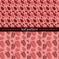 Fresh Green Leaf Pattern vector