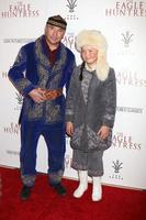 LOS ANGELES, OCT 18 - Nurgaiv Rys, Aisholpan Nurgaiv at the The Eagle Huntress Premiere at the Pacific Theatres at The Grove on October 18, 2016 in Los Angeles, CA photo