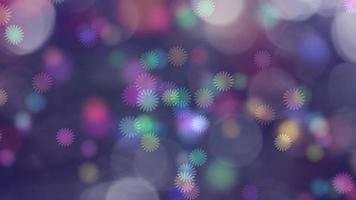 Bokeh backgrounds are bursting with color and glamor like a celebration. Suitable for advertising background. photo