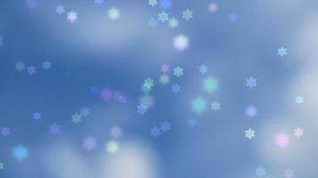 Bokeh backgrounds are bursting with color and glamor like a celebration. Suitable for advertising background. photo