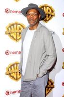 las vegas, 12 de abril - samuel l jackson en la presentación de imágenes de warner bros en cinemacon en el caesars palace el 12 de abril de 2016 en las vegas, ca foto