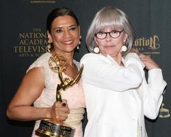 LOS ANGELES, MAY 1 - Sonia Manzano, Rita Moreno at the 43rd Daytime Emmy Awards at the Westin Bonaventure Hotel on May 1, 2016 in Los Angeles, CA photo