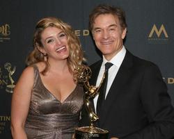 LOS ANGELES, MAY 1 - Daphne Oz, Dr Mehmet Oz at the 43rd Daytime Emmy Awards at the Westin Bonaventure Hotel on May 1, 2016 in Los Angeles, CA photo