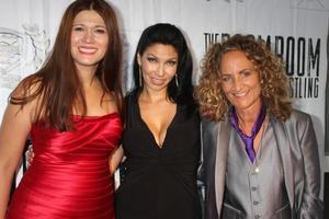 LOS ANGELES, JUL 23 - Carolin Von Petzholdt, Crystal Santos, Ursel Walldorf at the The Boom Boom Girls of Wrestling Premiere at the Downtown Independent Theater on July 23, 2015 in Los Angeles, CA photo