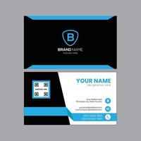 Unique Business Card Template Design vector