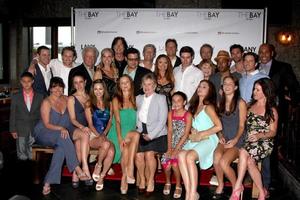 LOS ANGELES, AUG 4 - The Bay Cast and Producers at the The Bay Red Carpet Extravaganza at the Open Air Kitchen Bar on August 4, 2014 in West Hollywood, CA photo