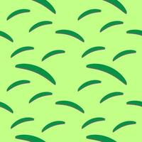 abstract green leaf shape seamless pattern background vector
