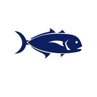 crevalle jack retro vector