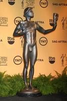 LOS ANGELES, DEC 10 - The Actor Statue at the 21st Annual Screen Actors Guild Awards Nominations Announcement at the Pacific Design Center on December 10, 2014 in West Hollywood, CA photo