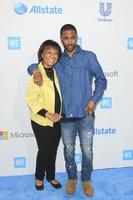 los angeles, 7 de abril - myra anderson, big sean en el we day california 2016 en el foro el 7 de abril de 2016 en inglewood, ca foto