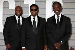 LOS ANGELES, NOV 5 - Boyz II Men, Wanya Morris, Nathan Morris, Shawn Stockman at the 33rd Breeder s Cup World Championship at the Santa Anita Park on November 5, 2016 in Arcadia, CA photo