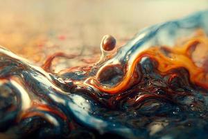 Abstract liquid background photo