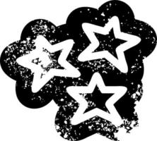 star shapes icon vector