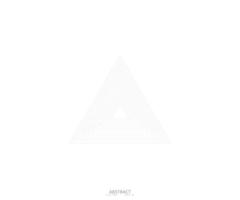 Triangle line vector. Pyramid line art. Geometric shape. Logo sign design vector