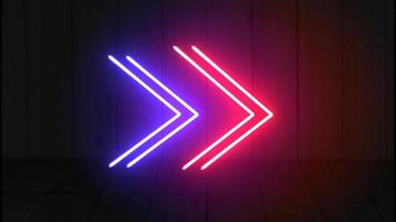 illustration arrow direction effect, neon laser point night abstract art element, shape advertisement ai colorful border concepts, creativity curve cyberspace, electricity fluorescent glowing graphic photo