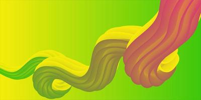 Abstract fluid background with green gradient colors, suitable for various background purposes, especially websites for technology companies and start-up companies photo