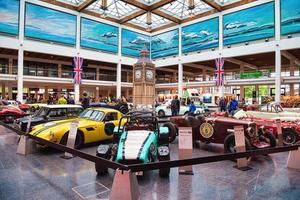 FRIEDRICHSHAFEN - MAY 2019 oldtimers old timers retro british cars at Motorworld Classics Bodensee on May 11, 2019 in Friedrichshafen, Germany photo