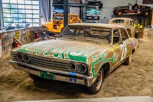 SINSHEIM, GERMANY - MAI 2022 Chevrolet Chevelle Malibu dirt track racing photo