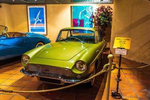 FONTVIEILLE, MONACO - JUN 2017 green RENAULT FLORIDE R.1092 1959 in Monaco Top Cars Collection Museum photo