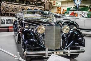 SINSHEIM, GERMANY - MAI 2022 black Mercedes-Benz 770 K 1940 cabrio photo