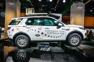 FRANKFURT - SEPT 2015 Land Rover Discovery presented at IAA Int photo