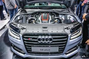 FRANKFURT - SEPT 2015 Audi S8 plus presented at IAA Internation photo