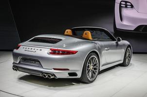 FRANKFURT - SEPT 2015 Porsche 911 991 Carrera S cabrio presente photo