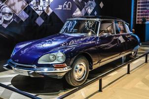 FRANKFURT - SEPT 2015 Citroen DS 21 Pallas 1971 presented at IA photo