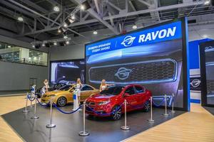 MOSCOW - AUG 2016 Ravon presented at MIAS Moscow International Automobile Salon on August 20, 2016 in Moscow, Russia photo