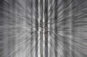 fondo abstracto explosión zoom antigua pared galvanizada en blanco y negro. foto
