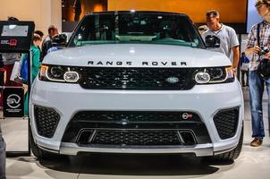 FRANKFURT - SEPT 2015 Land Rover Range Rover presented at IAA I photo