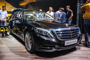 FRANKFURT - SEPT 2015 Mercedes-Benz Maybach presented at IAA In photo