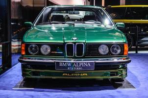 FRANKFURT - SEPT 2015 BMW Alpina B7 S Turbo presented at IAA In photo