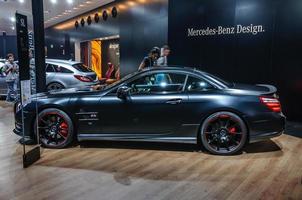 frankfurt - sept 2015 mercedes-benz sl 500 presentado en iaa int foto