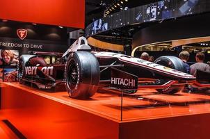 frankfurt - sept 2015 hitachi fórmula uno f1 presentado en iaa i foto