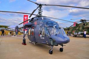 MOSCOW, RUSSIA - AUG 2015 utility helicopter Ka-226 Hoodlum pre photo