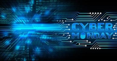 Cyber Technology Modern Background photo