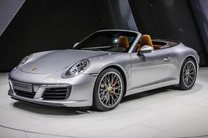 FRANKFURT - SEPT 2015 Porsche 911 991 Carrera S cabrio presente photo