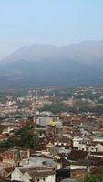 Malang city morning atmosphere photo