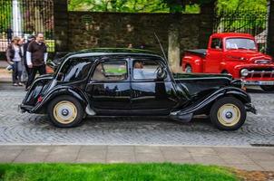 FULDA, GERMANY - MAY 2013 Citroen Traction Avant luxury retro c photo