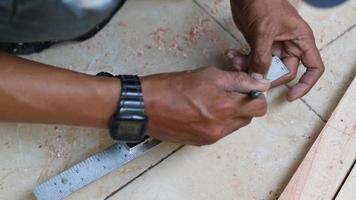 The process of making handicrafts photo