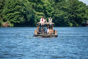 Berlin, Berlin Germany    07.23.2018  Raft with wheelchair photo