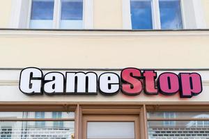 Game Stop shop sign photo