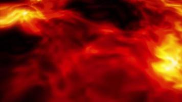 Concept A5 Abstract Fluid Lava Lake Background with Stream Flowing Animation video