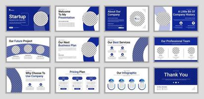 business presentation infographic template set. use for keynote presentation background, website slider, brochure cover, landing page, annual report brochure, company profile template. vector