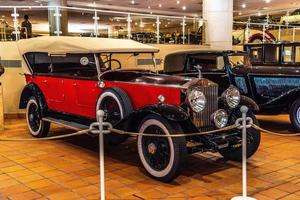 FONTVIEILLE, MONACO - JUN 2017 red ROLLS-ROYCE in Monaco Top Cars Collection Museum photo