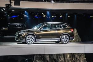 FRANKFURT - SEPT 2015 BMW X1 xDrive 20d presented at IAA Intern photo