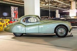 FRANKFURT - SEPT 2015 Jaguar XK-120 presented at IAA Internatio photo